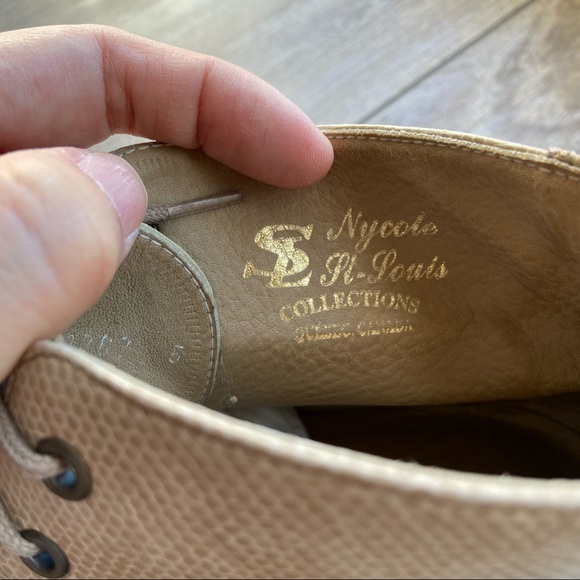 Vintage Nycole St. Louis Collection Lace Up Golf Shoes - Picture 9 of 16